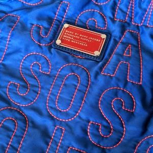 Marc by Marc Jacobs embroidered nylon tote bag